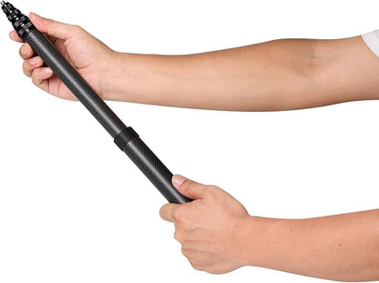 17-118"/3.0m Carbon Fiber Invisible Selfie Stick 9.8ft Extended Super Long Pole for Insta360 X5/X4 Insta 360 X3 ONE X2, ONE R, ONE X, ONE GO 3S 3 2 Gopro Max Action Camera Accessories