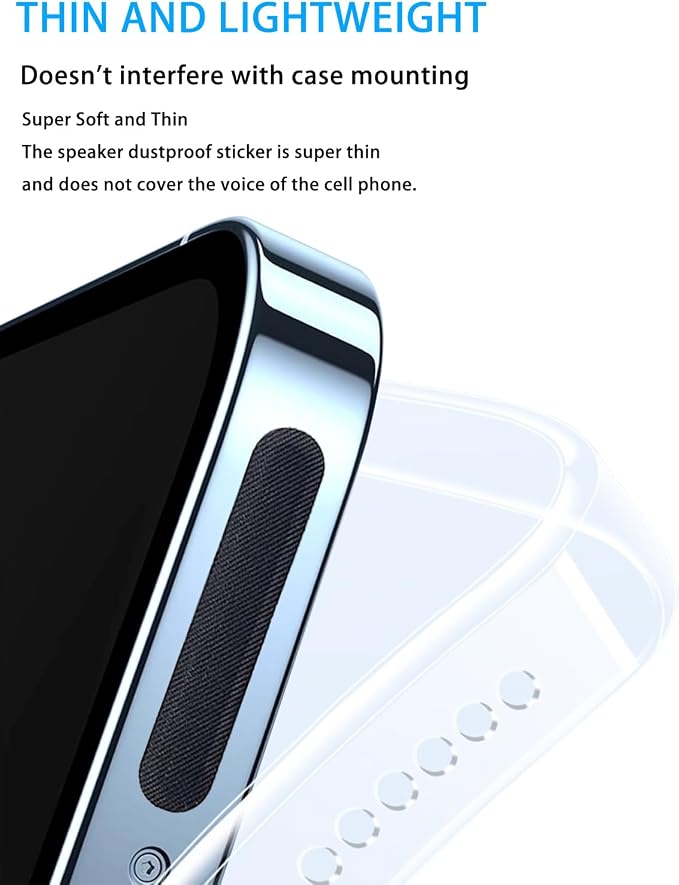Mobile Phone Dustproof Net Stickers Speaker Mesh Anti Dust Proof Adhesive Sticker Universal Protect Trumpet Accessories Gift With Tweezers and Cleaning Brush