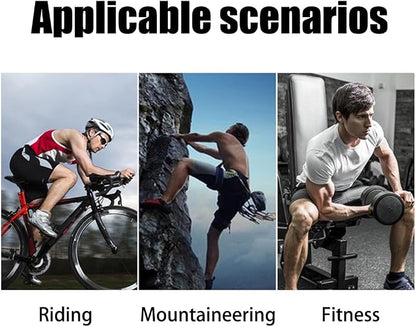 DONGKER Sports Armband Bag,6.8" Running Phone Holder with Key Pouch & Headphone Hole for Jogging Cycling Hiking