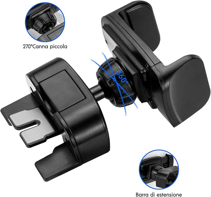 Universal Cellphone Car Holder Air Vent Outlet CD Slot Clip for Mobile Cell Phone Stand ABS Mount Support Interior Accessories