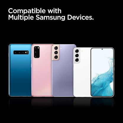 Spigen [Designed for Samsung] Super Fast Wireless Charger Stand for Samsung Galaxy Z Fold Flip 6 5 4 3 S25 Ultra S25 Plus S25 S24 Ultra Plus S23 S22 and More [No Adapter Included]