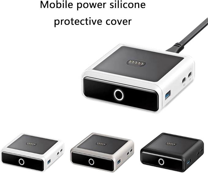 QMQJIA and Dirt Silicone Protective Case Shell for 100W Charging Base Extends Life