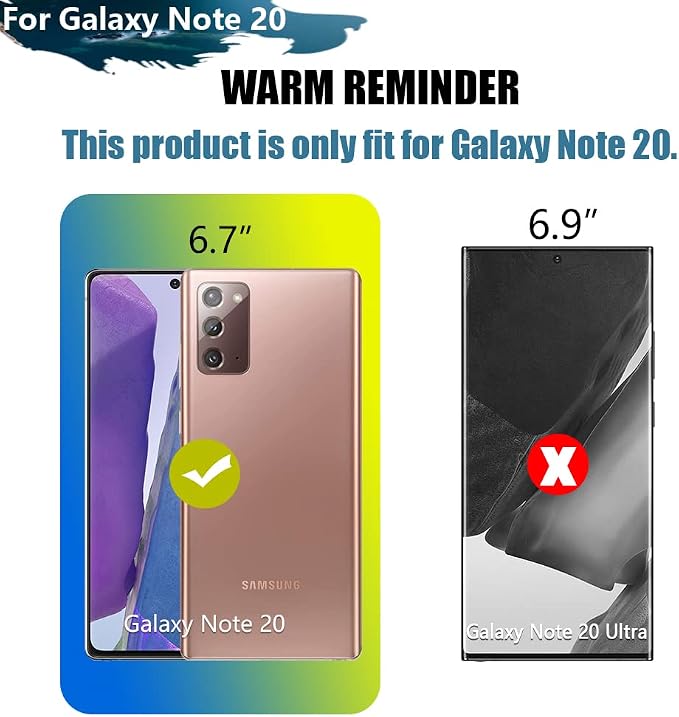 Battery Case for Samsung Galaxy Note 20 5G, 6000mAh Rechargeable Extended Battery Charging Charger Case, Add 100% Extra Juice Black