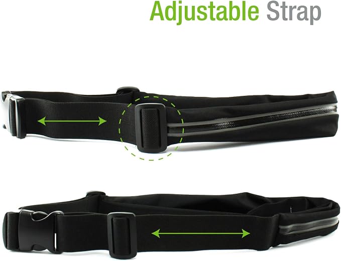 Cellet Sports Armband, Sweat Resistant Exercise Storage Belt Armband Case- Universal Compatibility including iPhone 6s / 6 PLUS / 7/7 Plus/Samsung S7 Edge/Note 4/5 /s7 and More - Clear