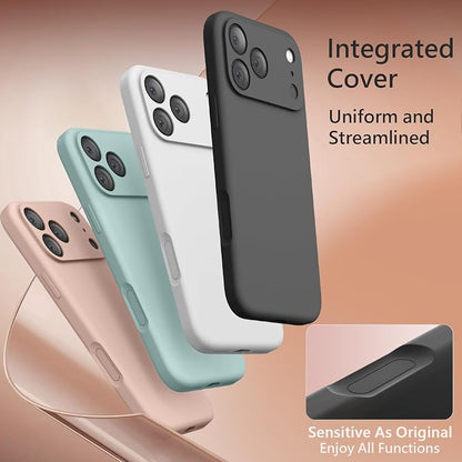 FireNova Magnetic for iPhone 17 Pro Case, Compatible with MagSafe, [Integrated Silicone Camera Control Button] [Camera Protection] Anti-Scratch Microfiber Lining Phone Case, 6.3", Space Gray