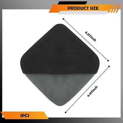 4.07"×4.07" Square Car Screen Cleaner,Double Sided Microfiber Screen Cleaning Pad for Car Display,Dashboard LCD Display,Universal Cell Phones,Touch Screen Cleaner for Car Accessories (Square)
