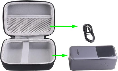 WERJIA Hard Case Compatible with UGREEN Nexode Power Bank 20000mAh 130W Portable Charger (Case Only)