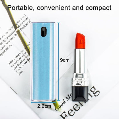 Screen Cleaner Touchscreen Mist Spray, walrfid Cleaning Kit for Electronic Phone TV, Laptop, Tablet, PC, Computer LCD Flat Screens, Eyeglasses, Compatible with iPhone iPad MacBook Pro - LightBlue