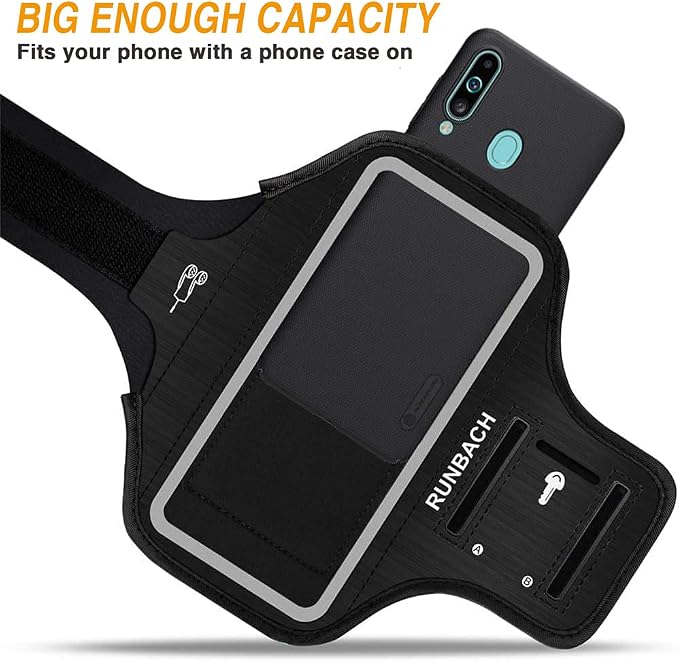 Running Armband for Samsung Galaxy A70/A60/A51/A50/A32/A30/A20/A10E/A10/A9/A9 Pro/M11/M21/M31,Sweatproof Running Exercise Bag for Samsung Phone