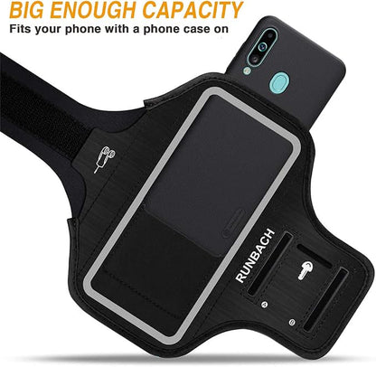 Running Armband for Samsung Galaxy A70/A60/A51/A50/A32/A30/A20/A10E/A10/A9/A9 Pro/M11/M21/M31,Sweatproof Running Exercise Bag for Samsung Phone