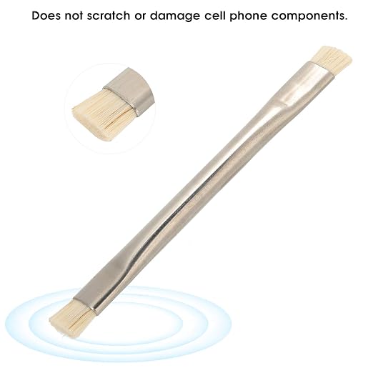 Anti-Static Brush, 2pcs Antistatic ESD Brush Motherboard Cleaning Tools Cleaning Brush Kit for Keyboards, Cell Phone Parts, Computer Fans