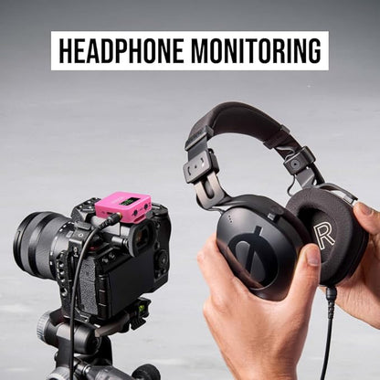 RØDE Wireless GO (Gen 3) – Compact Wireless Mic – Pristine Audio, 32-bit Float Recording, Automatic Level Control, for Phones, Cameras and Computers (Pink)