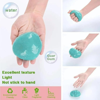 ASFSKY Car Cleaning Gel (3 Pack) Cleaning Putty Universal Dust Cleaning Car Interior Cleaner Keyboard Dust Remover Car Slime Gifts for Men Women Girl