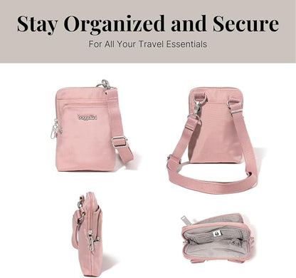 Baggallini Women's Securtex Anti-theft Activity Crossbody Bag