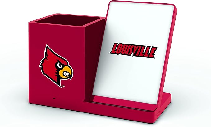 SOAR NCAA Unisex Cell Phone Wireless Charging Stand and Desktop Organizer