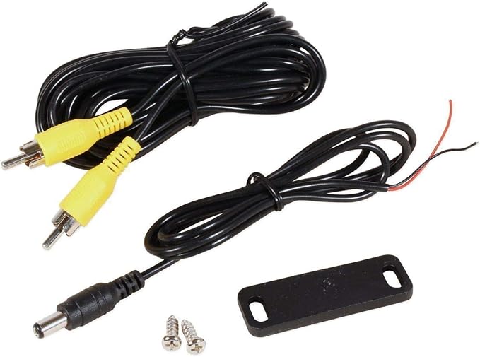 Audiosavings Bundle: JVC KW-M180BT 6.8" Car Monitor iPhone Android Bluetooth Receiver w/USB+Camera