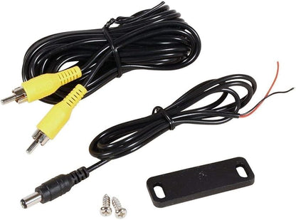 Audiosavings Bundle: JVC KW-M180BT 6.8" Car Monitor iPhone Android Bluetooth Receiver w/USB+Camera