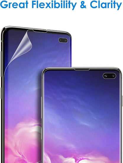 JETech Screen Protector for Samsung Galaxy S10 Plus, 2-Pack | Self-Healing TPU Film, HD Clear, Anti-Scratch Protection, Bubble-Free Installation