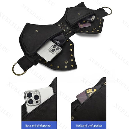 Fanny Packs for women fashionable,Fanny Pack Lace Waist Bag Pouch Utility Belt Fanny bag Waist Pack for Sports Hiking Travel Renaissance Faire Festival Fanny Pack