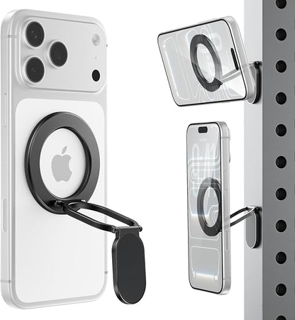 SUPERONE [2026 Upgraded] Magnetic Phone Ring Holder for MagSafe, Dual-Sided Removable Magnetic Phone Grip with Kickstand, Super Magnet Ring for iPhone 17/16/15/14/13/12 MagSafe Accessories, Androids