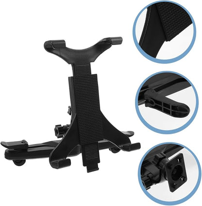 jojofuny Universal Car Holder 7-10.5 Inch Tablet Mount Headrest Tablet Stand Car Phone Bracket for Long Trips