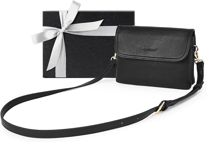 CHOLISS Small Crossbody Bags for Women, Vegan Leather Cell Phone Purse, Mini Travel Purse with Adjustable Strap Womens Gifts