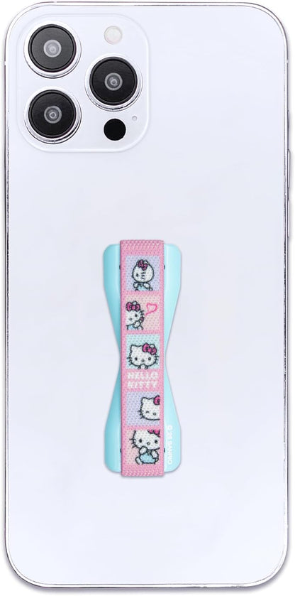 Hello Kitty® - LOVEHANDLE Universal Phone Grip for Smartphones & Mini Tablets - Phone Holder for Hand - Wireless Charging Compatible - Made in The USA