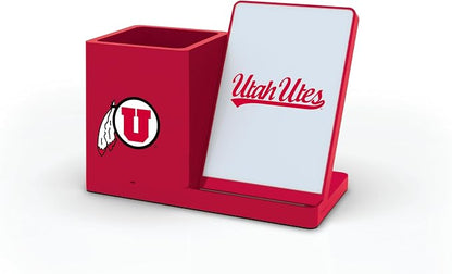 SOAR NCAA Unisex Wireless Charging Stand with Desktop Organizer