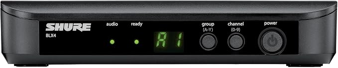 Shure BLX14/CVL UHF Wireless Microphone System - Perfect for Interviews, Presentations, Theater - 14-Hour Battery Life, 300 ft Range | Includes CVL Lavalier Mic, Single Channel Receiver | H8 Band