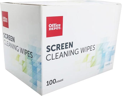 Office Depot® Brand Screen-Cleaning Wipes, Pack Of 100