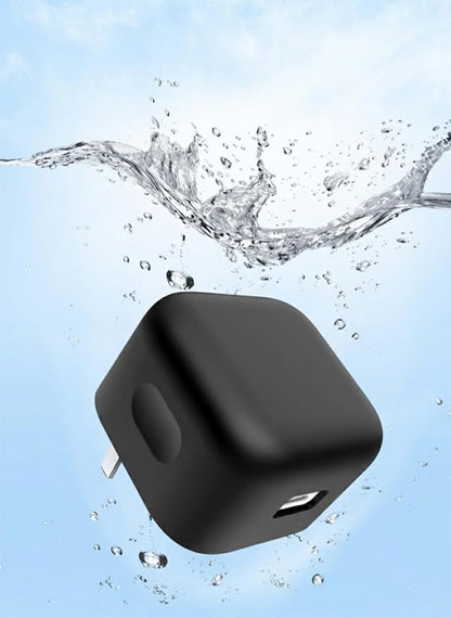Case for Apple 40W Power Adapter – Soft Silicone Protective Cover for Dynamic Charger,Shockproof Dustproof Charging Block Protector Sleeve[Black]
