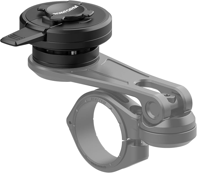 Rokform – Universal Motorcycle Mount Vibration Dampener, for Motorcycle and Bike Phone mounts, for iPhone, Samsung, & Pixel Twist Lock Cases (Black)