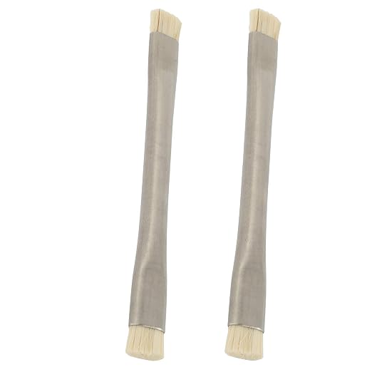Anti-Static Brush, 2pcs Antistatic ESD Brush Motherboard Cleaning Tools Cleaning Brush Kit for Keyboards, Cell Phone Parts, Computer Fans