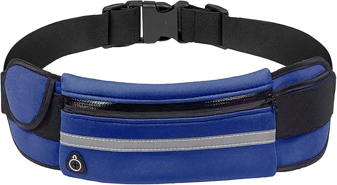 Slim Running Belts for Women, Waterproof Fanny Pack for Men,Phone Holder for Running,Reflective Waist Bag for Women,Runners Belt Pouch,Money Belt,Waist Pack for Running Travel Camping Workout