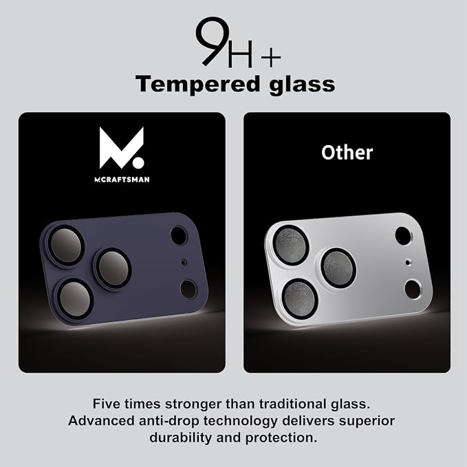 for iPhone 17 Pro Max Camera Lens Protector, 2 Pack |Aerospace-Grade Aluminium with [ Automotive-Grade Spray Paint Craft ] | Anti-Glare Sapphire Glass | Colour-Matched Finish Pacific Blue