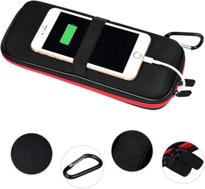 Hemobllo 26800mah Multi-use Eva Shockproof Travel Organizer Case for Power Banks Charging Cables Headphones Zipper Pouch