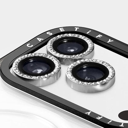 CASETiFY Camera Lens Gem [High clarity/Easy installation/Scratch-proof] for iPhone 17 Pro/iPhone 17 Pro Max - Silver