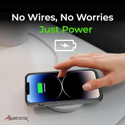 Alpatronix Battery Case for iPhone 16 Pro, Portable Strong Slim Protective Extended Charger Cover, 15W Fast Charging, High Capacity with Wireless Charging Case (BX16Pro) Matte Black