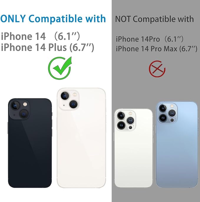 Compatible with iPhone 14 and iPhone 14 Plus Camera Lens Protector, Bling Glitter 9H Tempered Glass Camera Cover Anti Scratch Shockproof Lens Screen Full Protective Cover -Black