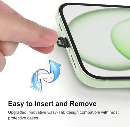 10 Pcs USB C Dust Plugs Port Cover for iPhone 17/16/15 Pro Max Plus, Samsung Galaxy S25-S20, Google Pixel and All USB Type C Ports