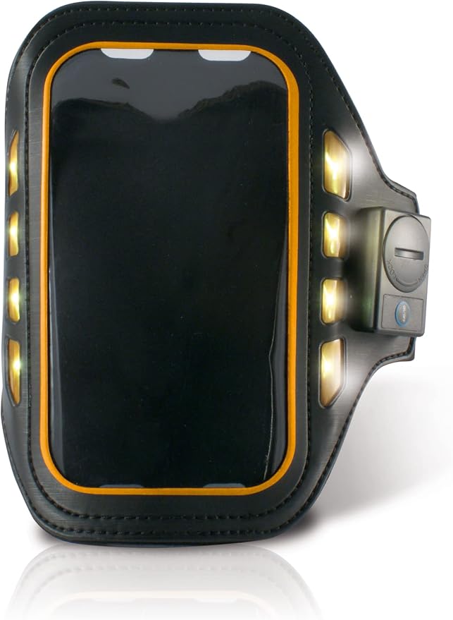 KSIX BXFBRLIP5 Sport LED Armband Case for Apple iPhone 5/5S