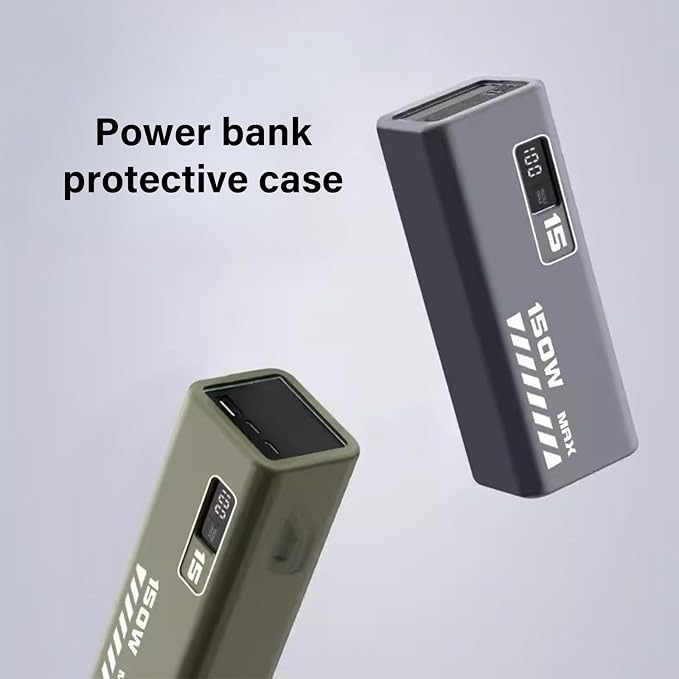 Portable silicone carrying storage box shockproof and pouch case 15 150W Power Banks Silicone Protective Cover