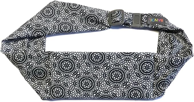 BANDI Running Belt for Women & Men – USA Made No-Bounce Adjustable Waist Pack & Secure Fanny Pack – Fits All Phones, Gels & Essentials – Zipper-Free, Medical Device Friendly