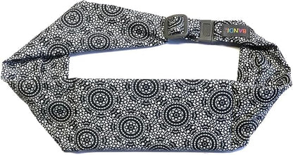 BANDI Running Belt for Women & Men – USA Made No-Bounce Adjustable Waist Pack & Secure Fanny Pack – Fits All Phones, Gels & Essentials – Zipper-Free, Medical Device Friendly