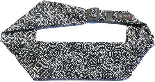 BANDI Running Belt for Women & Men – USA Made No-Bounce Adjustable Waist Pack & Secure Fanny Pack – Fits All Phones, Gels & Essentials – Zipper-Free, Medical Device Friendly