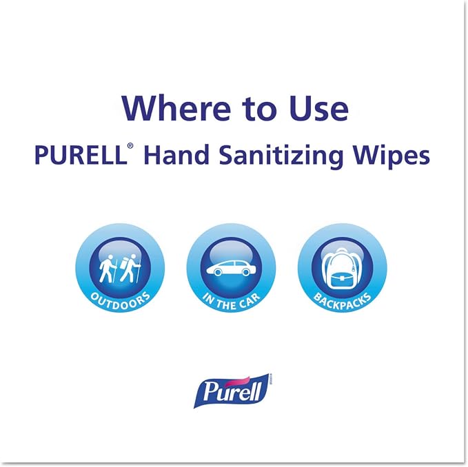 Premoistened Sanitizing Hand Wipes, Towelettes Individually Wrapped, 100/box