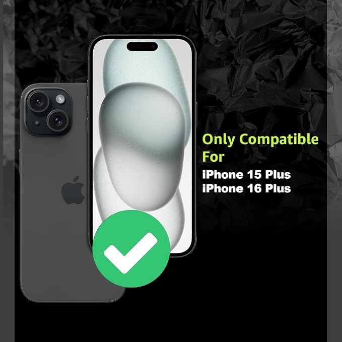 2 Pack for iPhone 15 Plus /iPhone 16 Plus Privacy Screen Protector, Anti Spy 9H Hardness Privacy Tempered Glass with Easy Installation Tool, Anti Scratch, Auto Dust Removal, Drop Resistance