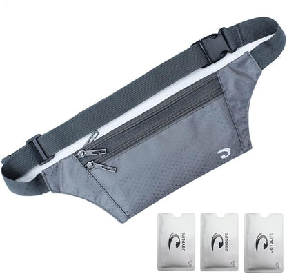 Naoki Outdoor Sports Running & Jogging & Travel Waterproof Utralthin Waist Pack/Bag Runner Belt