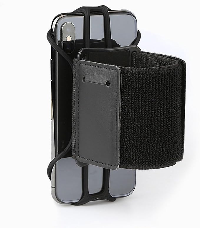 Wristband Phone Holder, Universal Cell Phone Armband for Running Walking 360° Rotation Forearm Wrist Workout Sports Arm Band Fits Samsung Galaxy A16 A15 A14 A13 A03s iPhone 16e 16 15 14 13 12 Pro Max