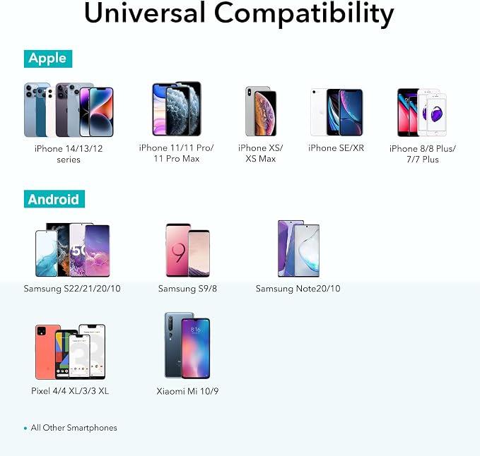 ESR Boost Phone Kickstand, Vertical and Horizontal Stand, Adjustable Angle, Compatible with iPhone Air 17 Pro Max, iPhone 17e/16/15/14/13/12, Samsung Galaxy S26/S25/S24/S23 Series, Google, Silver